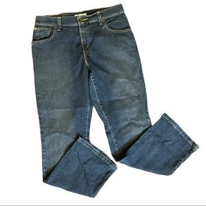 VTG Levi’s 550 Mom High Waist Wide Bootcut Denim Blue Jeans